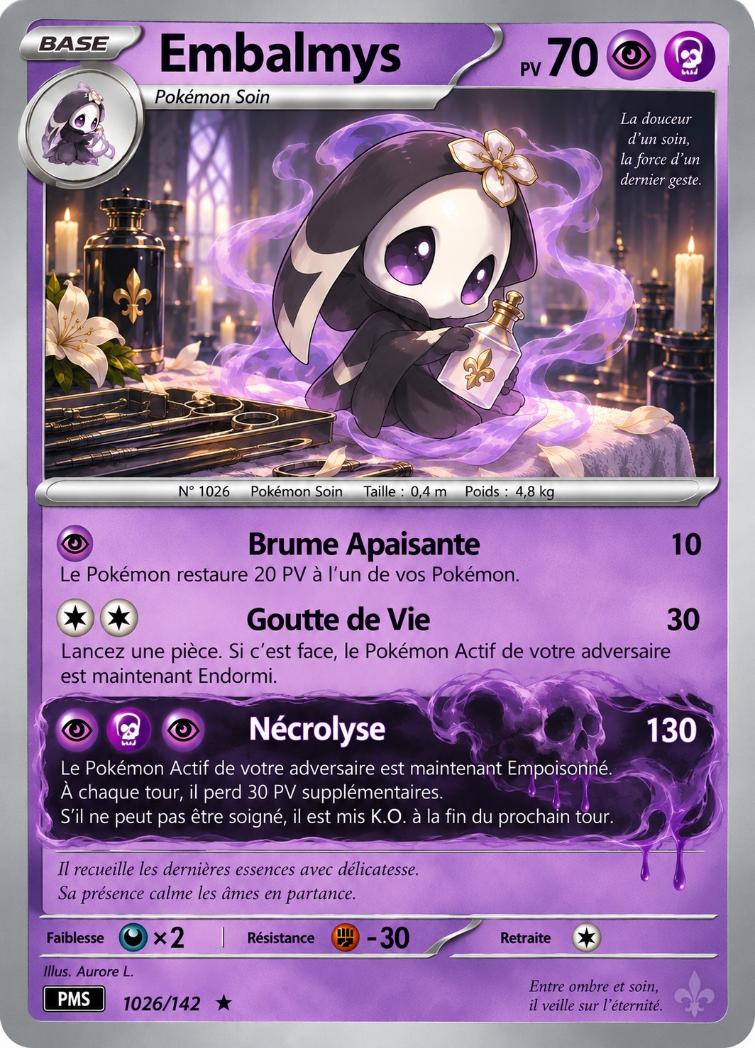 Carte rare PokéMortem — Embalmys